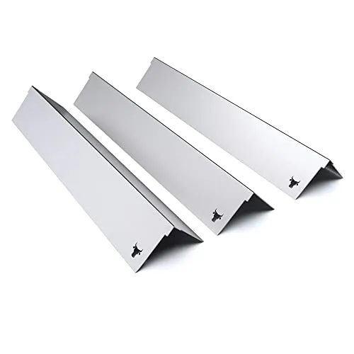tuning-art Grillerweiterung GA06 Brennerabdeckung V2A für Napoleon Rogue 425er & Freestyle 365er - Grillgestelle mit passgenauer Edelstahl-Brennerabdeckung für optimalen Schutz vor Fett und gleichmäßige Wärmeverteilung. Stylisches Bullendesign und einfache Installation für ein verbessertes Grillerlebnis!