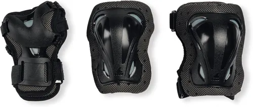 ROLLERBLADE Knieprotektor SKATE GEAR JUNIOR 3 PACK BLACK