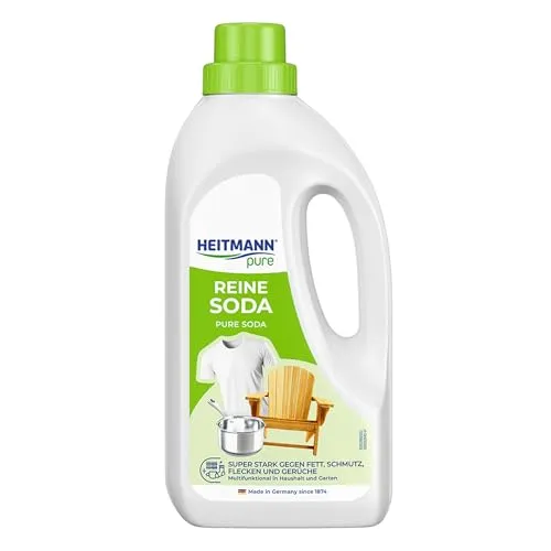HEITMANN pure Reine Soda | Vielseitiger Allzweckreiniger für Haushalt & Garten