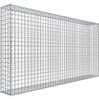 Gabiona Gabionenkorb 100 cm x 200 cm x 20 cm