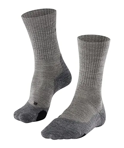 FALKE Herren Wandersocken TK2 Explore Wool M - Sportsocken aus atmungsaktiver Wolle mit 3-lagiger Sohlenkonstruktion für optimale Feuchtigkeitsregulation und hohen Tragekomfort bei Outdooraktivitäten.