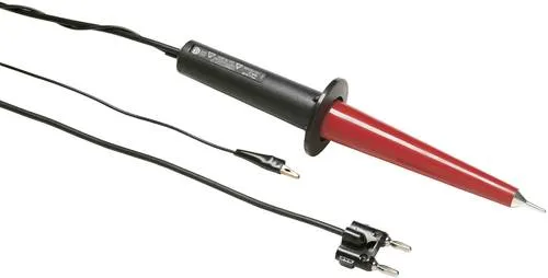 Fluke 80K-6 Hochspannungstastkopf - Hochspannungstastkopf 1000:1 für Messungen bis 6000 V, ideal für Multimeter und präzise Niederenergie-Anwendungen in der Elektrotechnik.