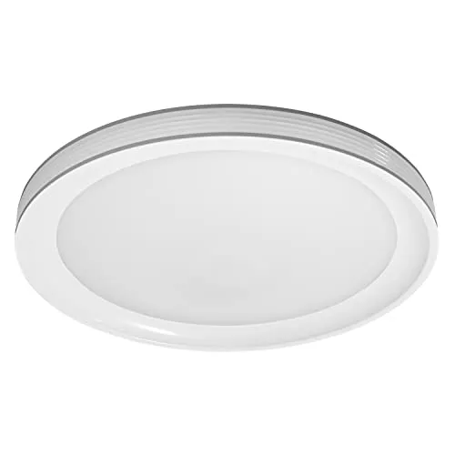LED Deckenleuchte CCT 32W - Smart+ WiFi Orbis Frame 500 WT - Lampen mit 3300 lm, einstellbarer Farbtemperatur von 3000-6500 K und Nachtlichtfunktion. Ideal für Küchen, Wohnzimmer und Homeoffice – steuere sie bequem per App oder Sprachbefehl.