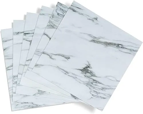 d-c-fix selbstklebende Bodenfliesen – Premium Marble Marmor-Optik (11er Pack, 30,5x30,5cm) - Einfache und schnelle Bodenerneuerung mit selbstklebenden PVC-Fliesen in stilvoller Marmor-Optik. Ideal für jeden Raum – robust, langlebig und leicht zu reinigen.