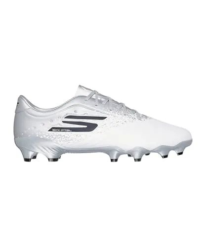 Skechers Razor 1.5 Academy FG Electrum Weiss, 46 Unisex