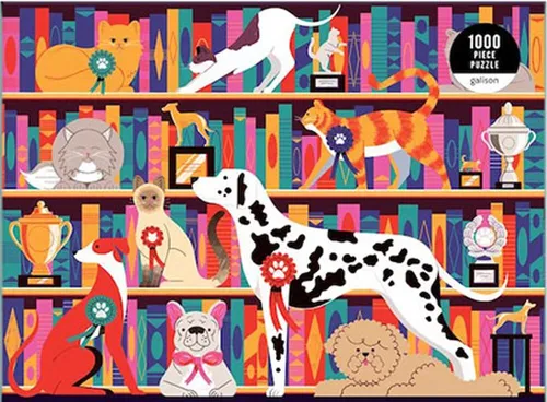 Chronicle Books Puzzle Die Besten der Tierschau, Puzzleteile