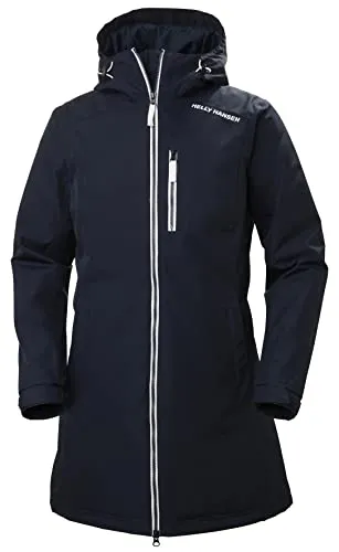 Helly Hansen W Long Belfast Winter Jacket navy (597) L von Helly Hansen