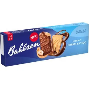 Bahlsen Kekse Hazelnut Cream und Choc Vollmilch, 100 g