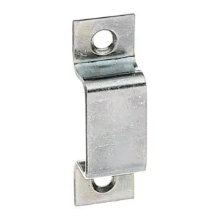 GAH Alberts Schlaufe für Riegel B 13mm, L 44mm - verzinkter Stahl - Hochwertige Schlaufe aus verzinktem Stahl mit versenkten Schraublöchern. Ideal für die sichere Befestigung an Türen. Robuste Bauweise für langlebige Anwendungen.