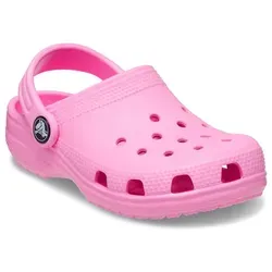 Crocs Classic Clog T Unisex Kinder Holzschuh - Taffy Pink, 22/23 EU - Clogs & Pantoletten für Jungen, bequem und leicht mit perfekter Passform für spielerische Abenteuer.