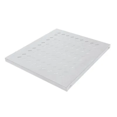 Intellinet 712262 19 Zoll Netzwerkschrank-Geräteboden 1 HE - Server-Zubehör mit hoher Traglast bis 100 kg, ideal für flexible Netzwerkinstallationen in verschiedenen Tiefen und Farben.
