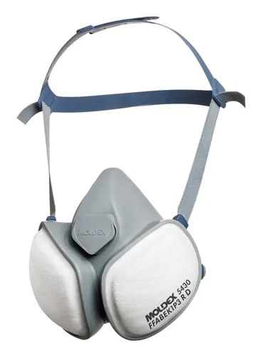 Moldex Halbmaske 5430, FFA1B1E1K1P3 R D - 543001 - Halbmaske mit hoher Schutzklasse für Atemschutz, ideal für Arbeiten mit chemischen Stoffen und komfortable Passform.