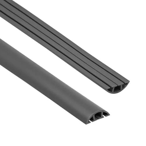 Quest Kabelkanal PVC halbrund 40 mm 3 Kanäle
