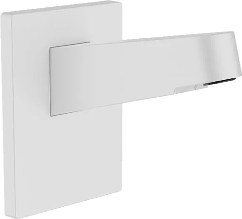 hansgrohe Pulsify S - Wandanschluss für Kopfbrause 260mm in Mattweiß - Duscharmatur für die Pulsify Kopfbrause: idealer Wandanschluss mit 15 cm Länge, langlebige Matt-Weiß-Oberfläche und modernes Design für Ihr Badezimmer.