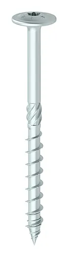 Schmid Schrauben Tellerkopfschrauben TG zn-blau 8 x 260 von Schmid Schrauben
