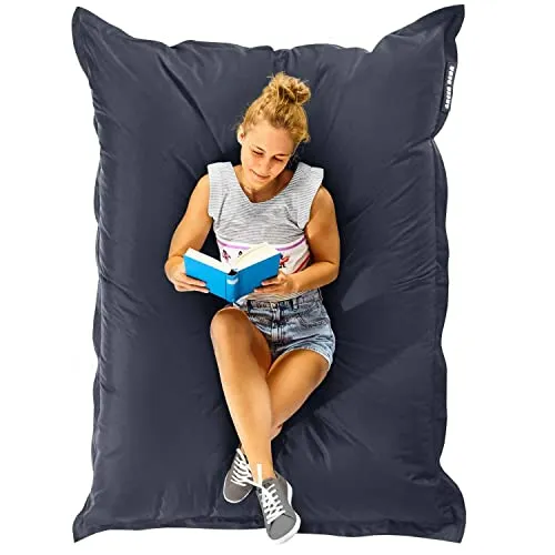 Green Bean Sitzsack XXL, Grau von Green Bean