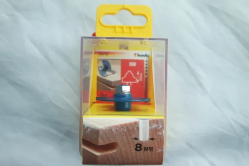 KWB Scheibennutfräser HM mit Spannschaft 8 mm Schaftdurchmesser Höhe 2,0 mm