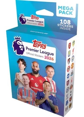 Topps Premier League Stickers 2026 von Topps