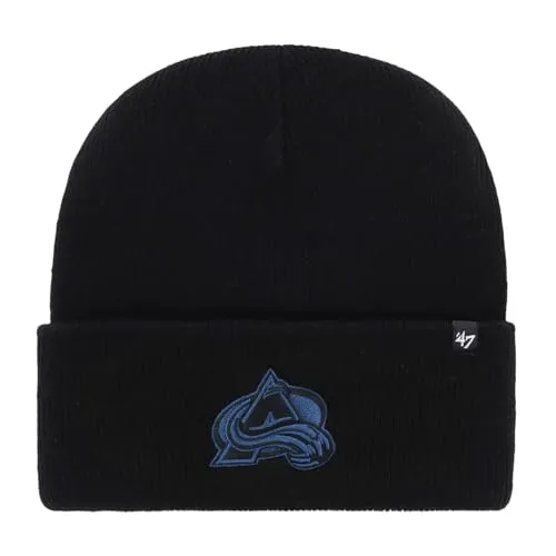 '47 Brand Beanie Wintermütze - Haymaker Colorado Avalanche - Stylische Wintermütze für kalte Tage, mit hochwertiger Strickqualität und trendigem Colorado Avalanche Design.