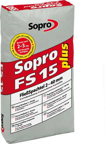 Sopro FS 15 Plus Fließspachtel 25 Kg Sack von SOPRO