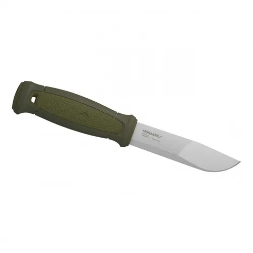 Morakniv KANSBOL Gürtelmesser - Sandvik-Stahl 12C27, rostfrei mit TPE-Kunststoffgriff und Köcherscheide, ideal für Outdoor-Aktivitäten