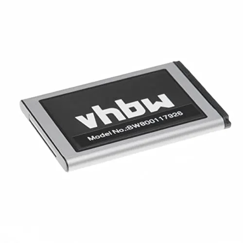 vhbw Akku kompatibel mit Samsung GT-C3060, GT-C3222, GT-B5310, GT-C3200, GT-C3322, GT-C3310 Handy Smartphone Telefon (950 mAh, 3,7 V, Li-Ion)