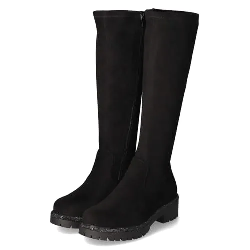 La Strada 2381615 2201 Schaftstiefel Textil Damen in schwarz - Gr. 42