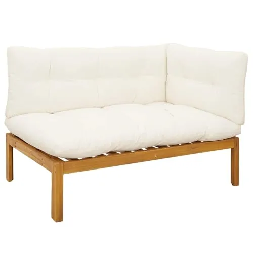vidaXL 132 x 92 x 82 cm Akazienholz Möbelset von vidaXL