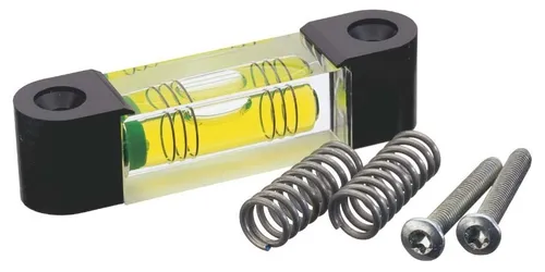 Hultafors Libella Libell L2000 - Präzisions-Wasserwaage aus Aluminium, unzerbrechliche Blocklibellen mit hoher Transparenz und Empfindlichkeit von 2 mm/m. Ideal für exakte Neigungskontrollen in Bauprojekten.