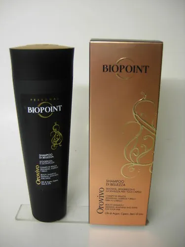 BIOPOINT Orovo Shampoo Von Beauty Argan-öl 200 ML in gold von BIOPOINT