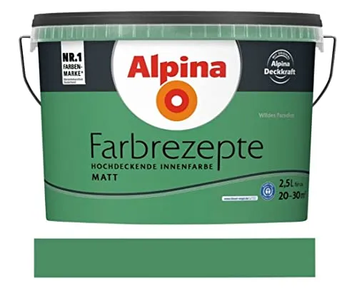 Alpina Farbrezepte Wildes Paradies matt 1 Liter