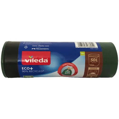 Vileda Müllbeutel Eco+ 50 Liter 12 Beutel