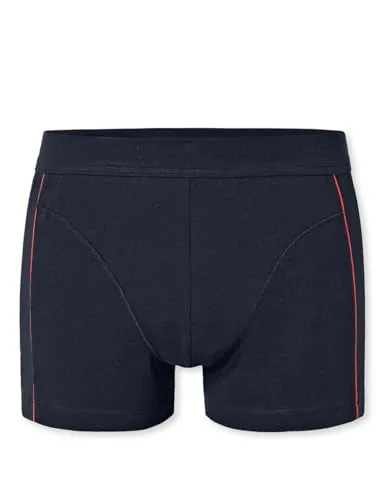 Schiesser Herren Shorts-Comfort Fit Boxershorts, Nachtblau_176805, Small