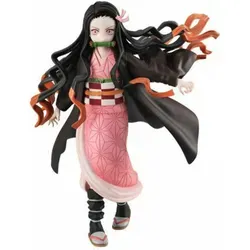 Nezuko Kamado PVC Statue - Demon Slayer: Kimetsu no Yaiba, 18 cm - Aufstellfigur aus hochwertigem PVC, original lizenzierte Statue von Nezuko Kamado aus Demon Slayer, perfekt für Sammler und Fans der Anime-Serie.