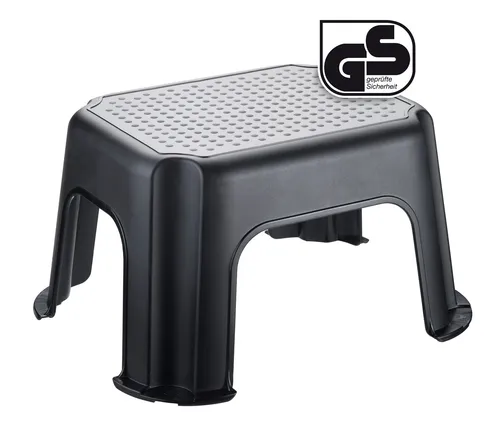 rotho-Swiss Hocker BASIC LBH 43.10x35.80x23.80 cm schwarz in schwarz von rotho-Swiss