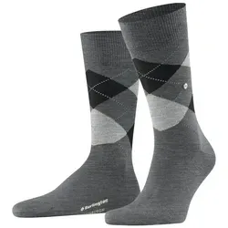 Burlington Businesssocken grau 40-46 von Burlington