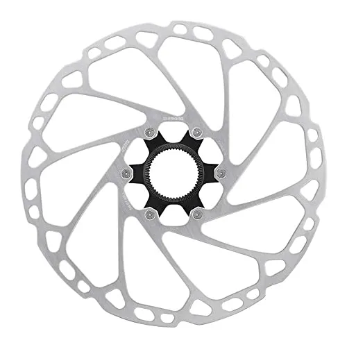 SHIMANO Disc 220mm Center Lock ext. Bremsscheibe - Bremsscheiben in Mehrfarbig, klassisch und langlebig mit zusätzlicher Hitzebehandlung für eine längere Lebensdauer, ideal für anspruchsvolle Fahrer.