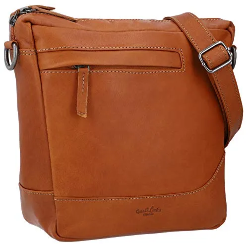 Gusti Lenkertasche Leder in braun von Gusti