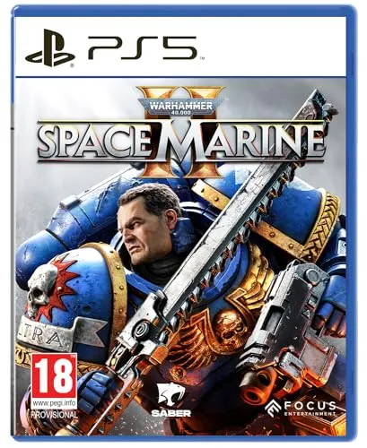 Warhammer 40,000: Space Marine 2 (PS5) - Vorbestellung mit Macragge's Chosen DLC - Actionspiel für PS5 mit epischen Kämpfen gegen Tyraniden und Koop-Modus für bis zu 3 Spieler. Vorbesteller erhalten exklusive Skins für Waffen und Rüstung.