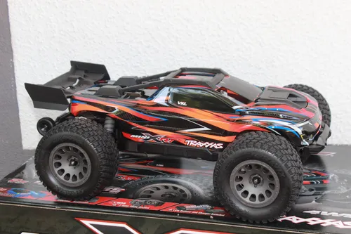 Traxxas 108076-1-ORNG MINI-XRT 4WD VXL-3S - RC-Modelle, leistungsstarker Elektroantrieb für rasante Fahrten und beeindruckende Geschwindigkeit