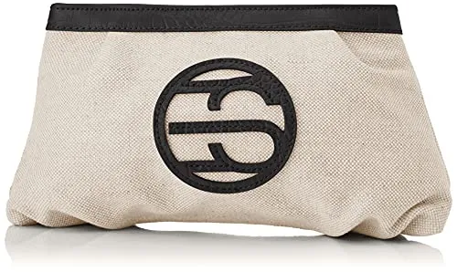 ESPRIT Clutch Rachel Beige - Elegante Abendtasche für Damen - Damentasche im stilvollen Beige, gefüttert und leichtgewichtig. Perfekt für Hochzeiten, Partys oder Business-Anlässe mit praktischem Schlüsselclip.