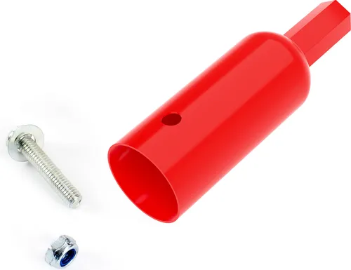 XPOtool Adapter Rasentraktorheber für Akkuschrauber zum Kurbeln von Hebevorrichtung für Aufsitzmäher