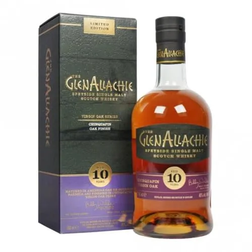 The GlenAllachie 10 Years Old CHINQUAPIN VIRGIN OAK FINISH 48% Vol. 0,7l in Geschenkbox