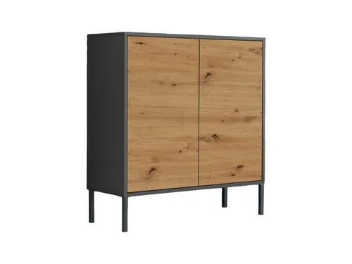 BMG Möbel Schuhkommode Mailand 4 in schwarz von BMG Möbel