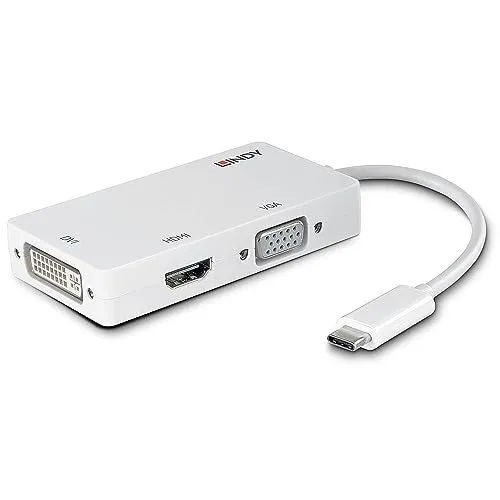 LINDY 43273 USB Typ C Konverter auf 3 Displays von Lindy