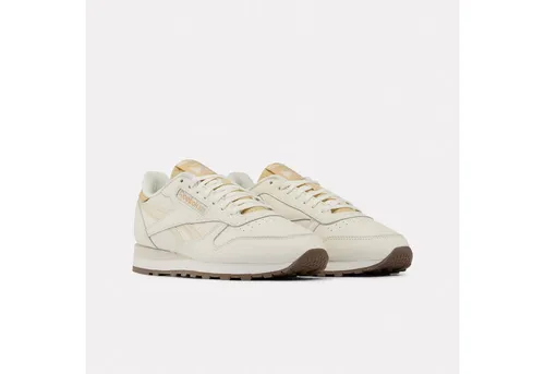 Reebok Classic CLASSIC LEATHER Trainingsschuh beige 40,5 EU - Sportlicher Trainingsschuh in Größe 40,5 mit atmungsaktiver Innenausstattung für hohen Tragekomfort. Ideal für Fitness und Freizeit, vereint stilvolles Design mit Funktionalität.