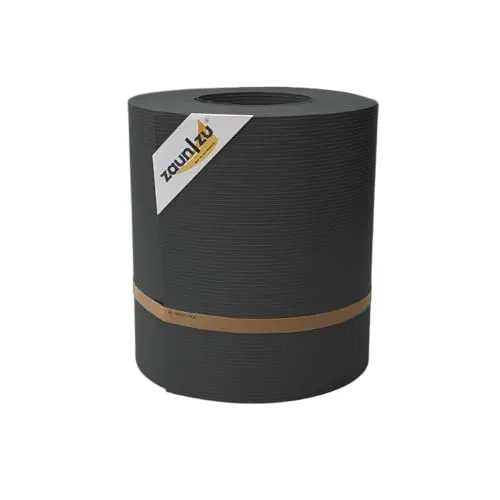 zaun|zu® Rille Maxi Sichtschutzstreifen 26m x 24cm – Anthrazit für Doppelstabmatten
