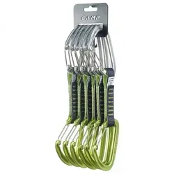 Camp Orbit Wire Express 11cm 6er Pack lime/grey/silver