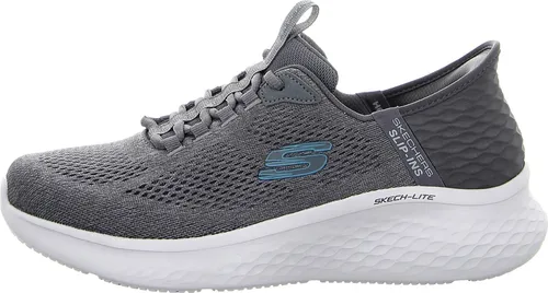 Skechers 232466 CCBL Schnürschuh grau 45 EU - Sportlicher Sneaker in Größe 45, aus leichtem Textil, ideal für den Alltag und bequem für lange Tragezeiten.