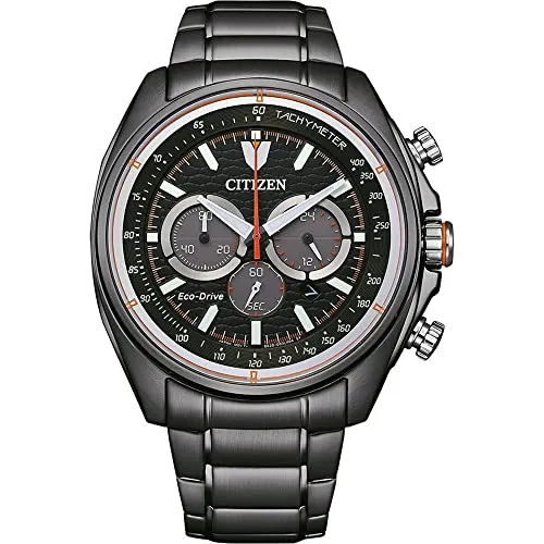 CITIZEN Herren Analog Uhr CA4567-82H mit Quarzwerk - Armbanduhren für Herren, langlebig mit 270 Tagen Gangreserve dank Eco-Drive Technologie und elegantem Edelstahlarmband.